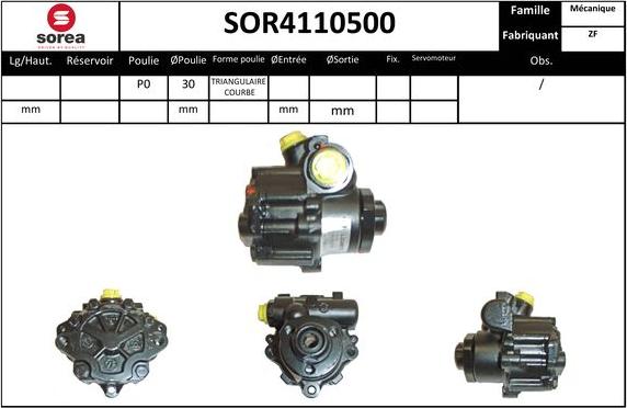 EAI SOR4110500 - Hidravlik nasos, sükan sistemi furqanavto.az