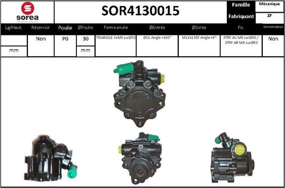 EAI SOR4130015 - Hidravlik nasos, sükan sistemi furqanavto.az