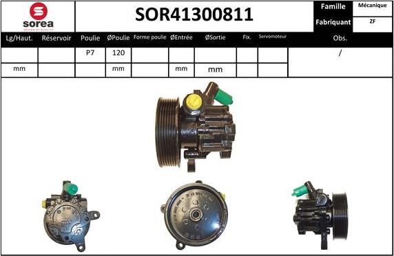 EAI SOR41300811 - Hidravlik nasos, sükan sistemi furqanavto.az
