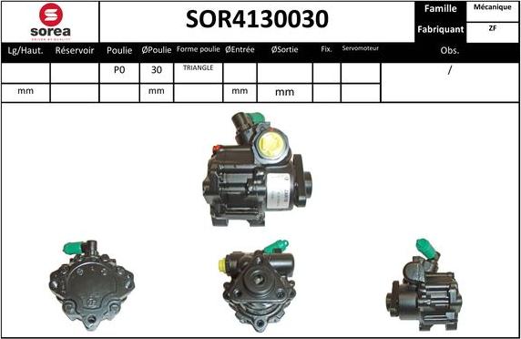 EAI SOR4130030 - Hidravlik nasos, sükan sistemi furqanavto.az