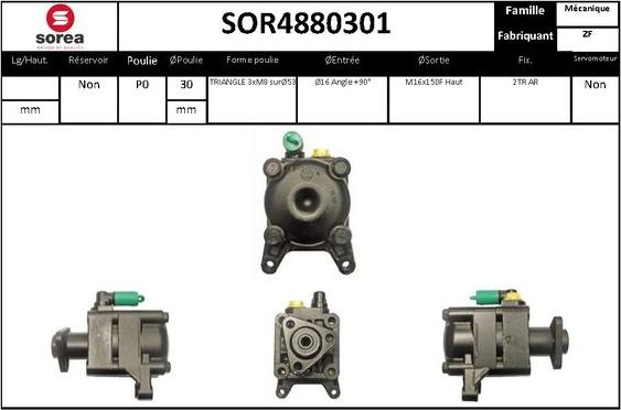 EAI SOR4880301 - Hidravlik nasos, sükan sistemi furqanavto.az