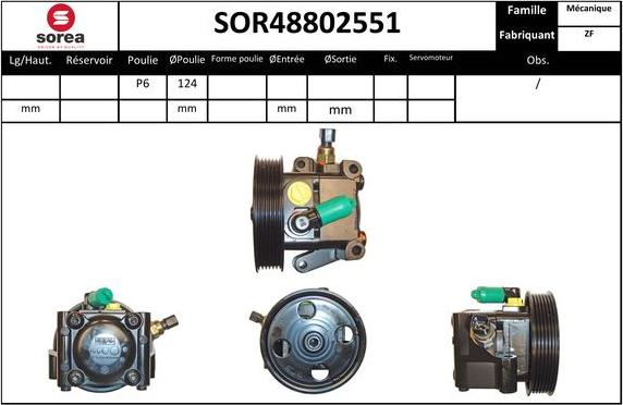 EAI SOR48802551 - Hidravlik nasos, sükan sistemi furqanavto.az
