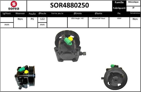 EAI SOR4880250 - Hidravlik nasos, sükan sistemi furqanavto.az