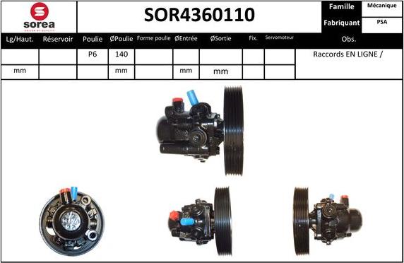 EAI SOR4360110 - Hidravlik nasos, sükan sistemi furqanavto.az