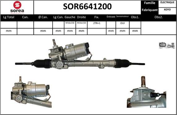 EAI SOR6641200 - Sükan qurğusu furqanavto.az