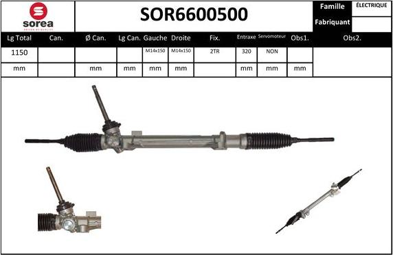 EAI SOR6600500 - Sükan qurğusu furqanavto.az