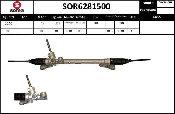 EAI SOR6281500 - Sükan qurğusu furqanavto.az