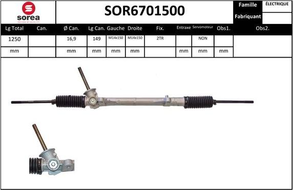 EAI SOR6701500 - Sükan qurğusu furqanavto.az