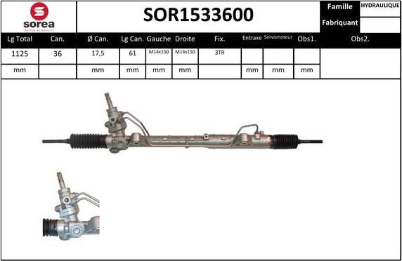 EAI SOR1533600 - Sükan qurğusu furqanavto.az