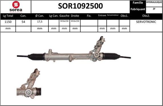 EAI SOR1092500 - Sükan qurğusu furqanavto.az