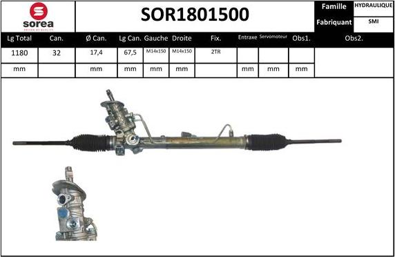 EAI SOR1801500 - Sükan qurğusu furqanavto.az