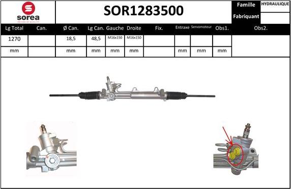 EAI SOR1283500 - Sükan qurğusu furqanavto.az