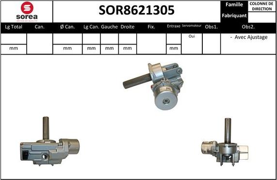 EAI SOR8621305 - Sükan sütunu furqanavto.az