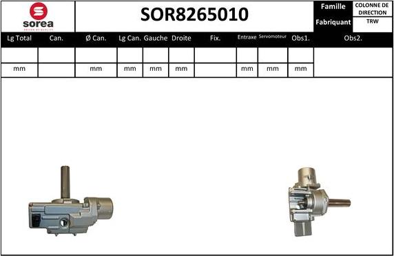 EAI SOR8265010 - Sükan sütunu furqanavto.az