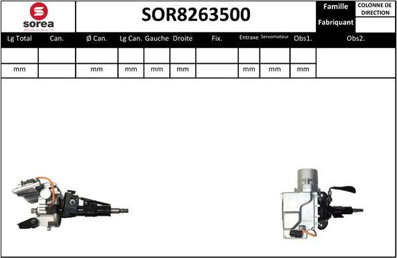 EAI SOR8263500 - Sükan sütunu furqanavto.az