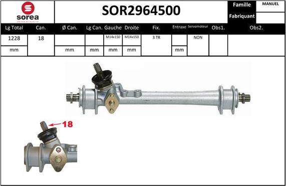 EAI SOR2964500 - Sükan qurğusu furqanavto.az