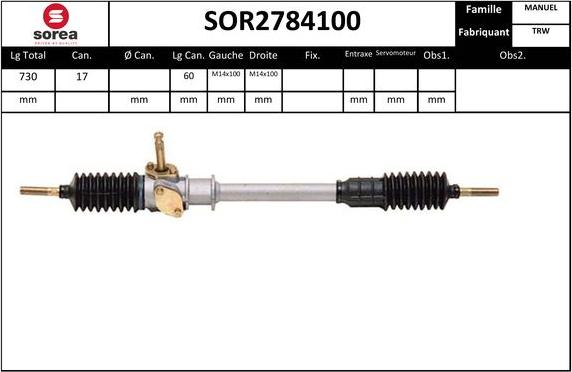 EAI SOR2784100 - Sükan qurğusu furqanavto.az