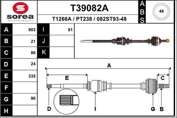 EAI T39082A - Sürücü mili furqanavto.az