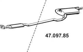 Eberspächer 47.097.85 - Son səsboğucu furqanavto.az