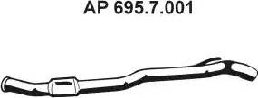 Eberspächer 695.7.001 - Egzoz borusu furqanavto.az