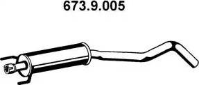 Eberspächer 673.9.005 - Orta Səsboğucu furqanavto.az