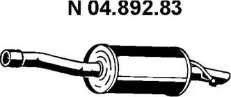 Eberspächer 04.892.83 - Son səsboğucu furqanavto.az
