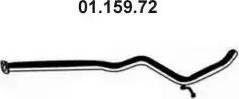 Eberspächer 01.159.72 - Egzoz borusu furqanavto.az