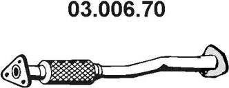 Eberspächer 03.006.70 - Egzoz borusu furqanavto.az