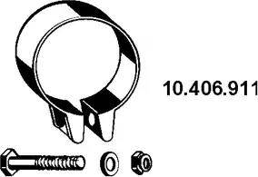 Eberspächer 10.406.911 - Boru birləşdiricisi, egzoz sistemi furqanavto.az