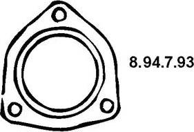 Eberspächer 8.94.7.93 - Conta, egzoz borusu furqanavto.az