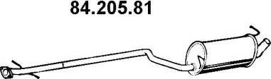 Eberspächer 84.205.81 - Orta Səsboğucu furqanavto.az