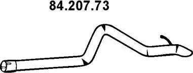 Eberspächer 84.207.73 - Egzoz borusu furqanavto.az