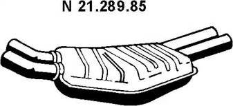 Eberspächer 21.289.85 - Son səsboğucu furqanavto.az