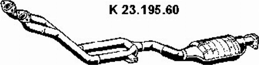 Eberspächer 23.195.60 - Katalitik çevirici furqanavto.az