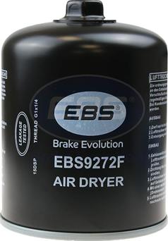 EBS EBS9272F - Hava qurutma kartuşu, sıxılmış hava sistemi furqanavto.az