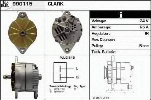 EDR 990115 - Alternator furqanavto.az