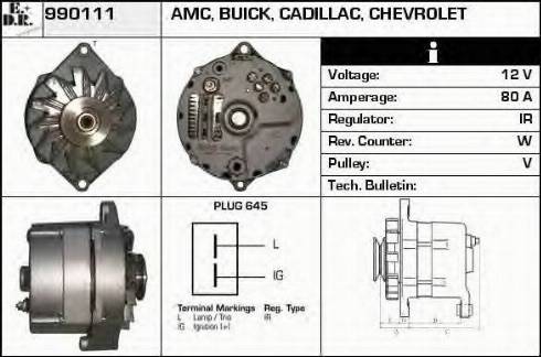 EDR 990111 - Alternator furqanavto.az