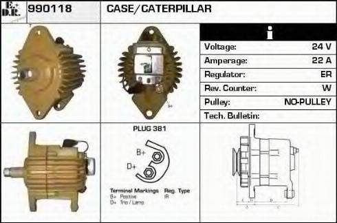 EDR 990118 - Alternator furqanavto.az