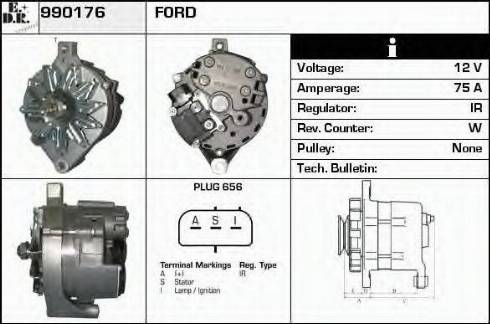 EDR 990176 - Alternator furqanavto.az