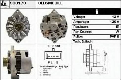 EDR 990178 - Alternator furqanavto.az