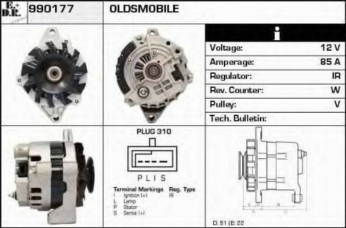 EDR 990177 - Alternator furqanavto.az