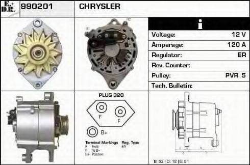 EDR 990201 - Alternator furqanavto.az