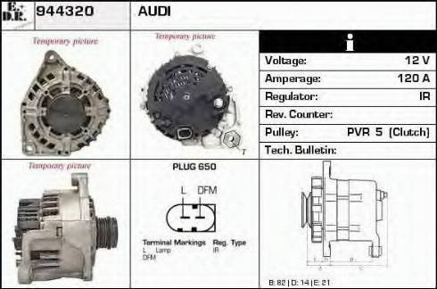 EDR 944320 - Alternator furqanavto.az