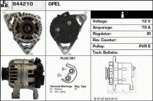 EDR 944210 - Alternator furqanavto.az