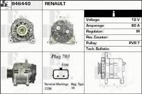 EDR 946440 - Alternator furqanavto.az