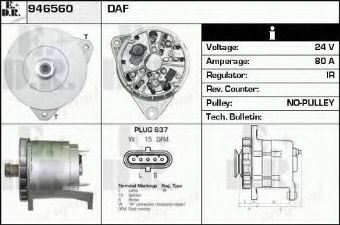 EDR 946560 - Alternator furqanavto.az