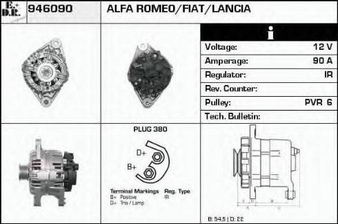 EDR 946090 - Alternator furqanavto.az