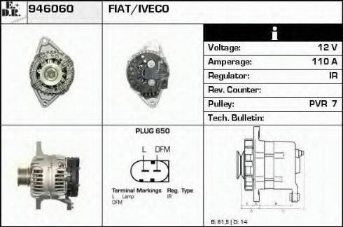 EDR 946060 - Alternator furqanavto.az