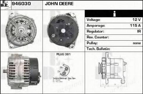 EDR 946030 - Alternator furqanavto.az