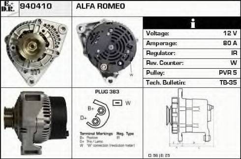 EDR 940410 - Alternator furqanavto.az